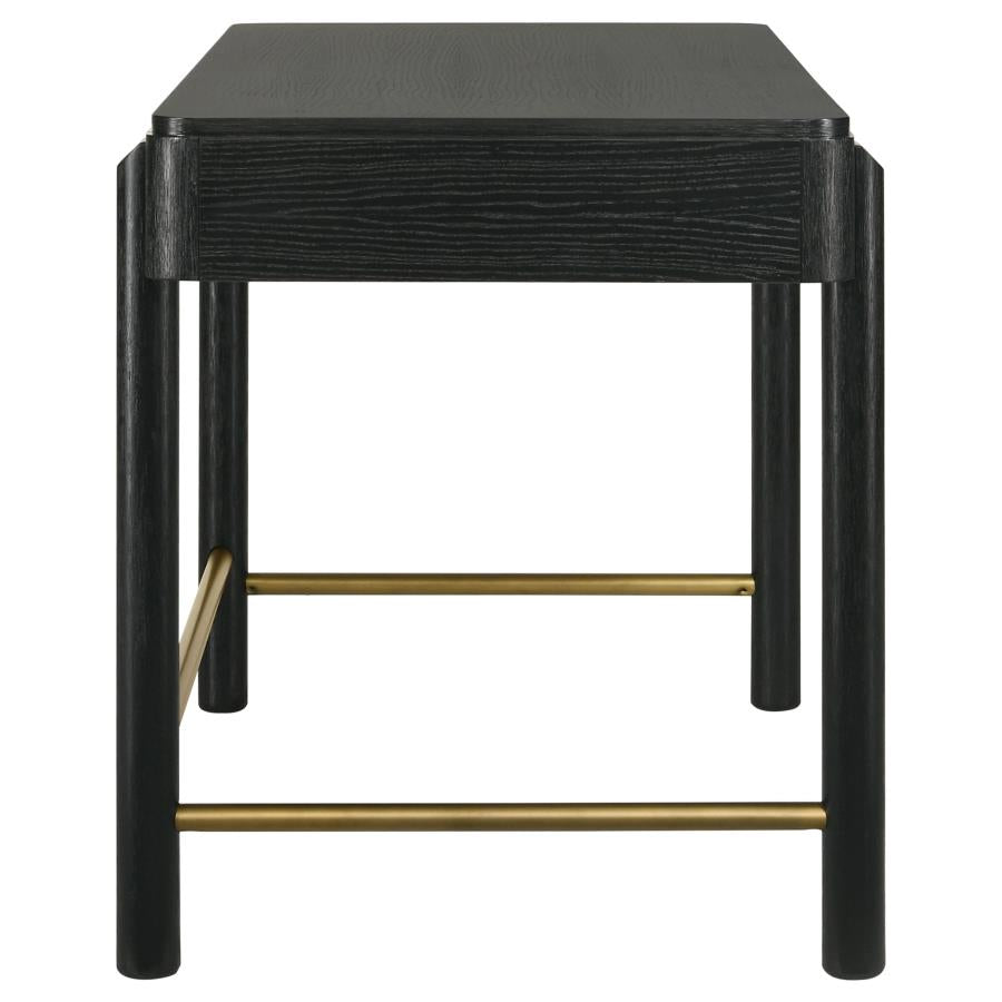 Arini 2-drawer Vanity Desk Makeup Table Black - 224337