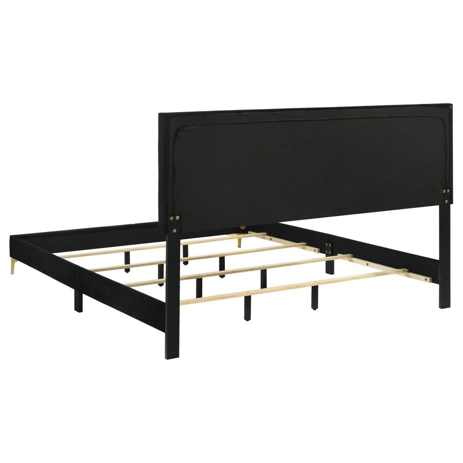 Kendall 5-piece California King Bedroom Set Black - 224451KW-S5