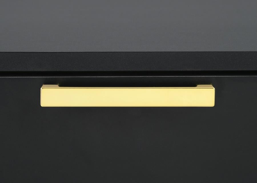 Kendall 2-drawer Nightstand Black - 224452