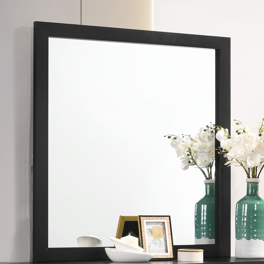 Kendall Dresser Mirror Black - 224454