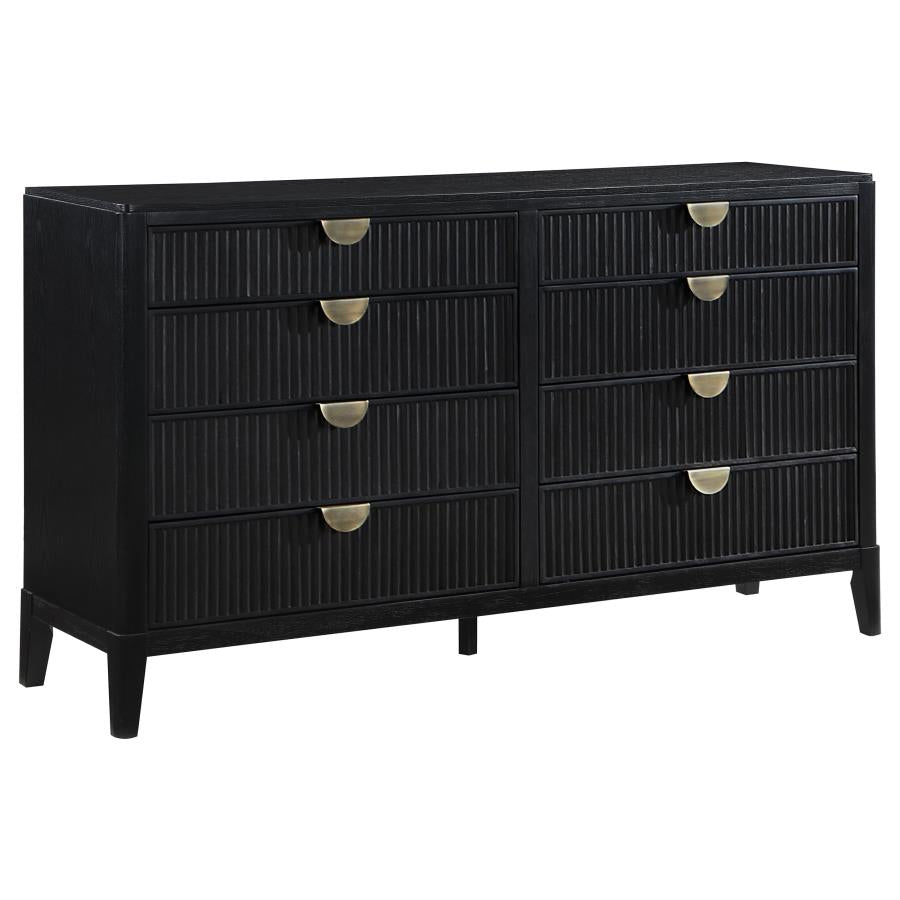 Brookmead 8-drawer Dresser Black - 224713