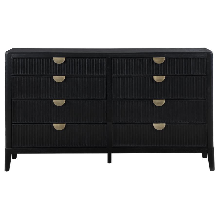 Brookmead 8-drawer Dresser Black - 224713