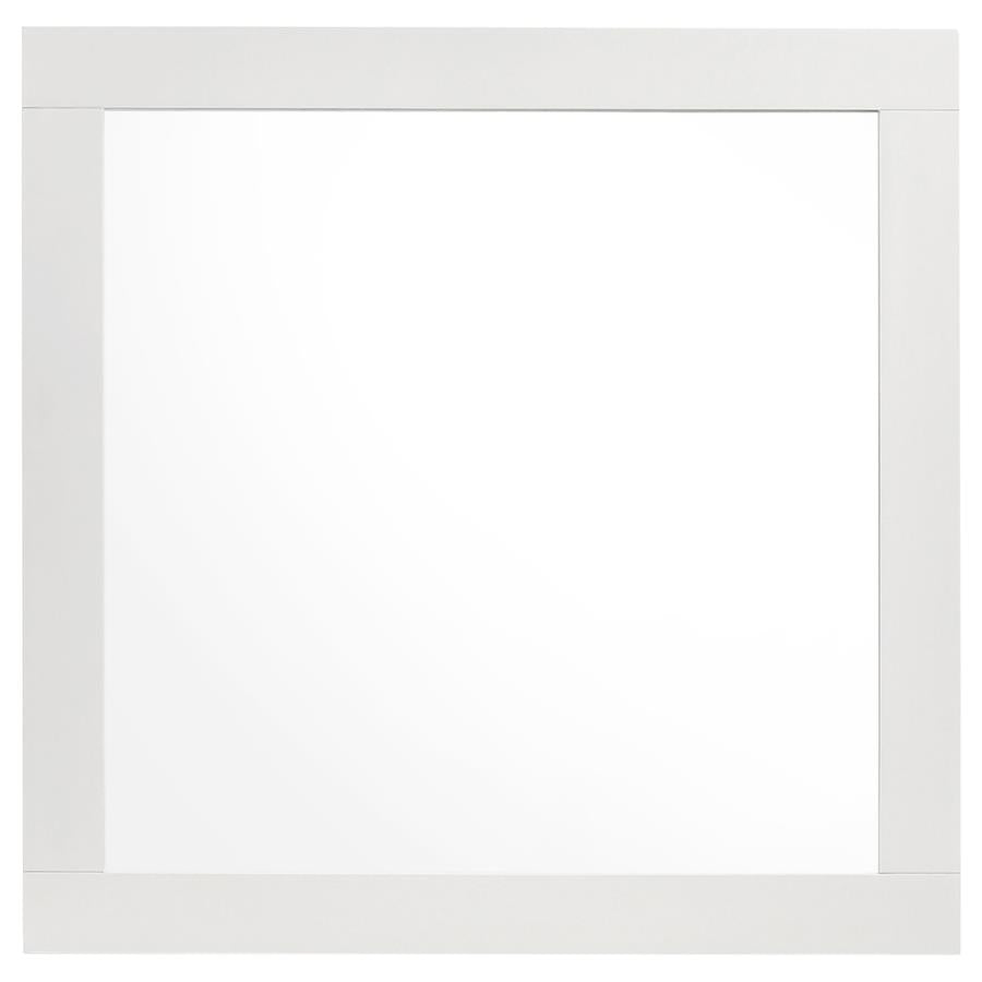 Caraway Dresser Mirror White - 224774