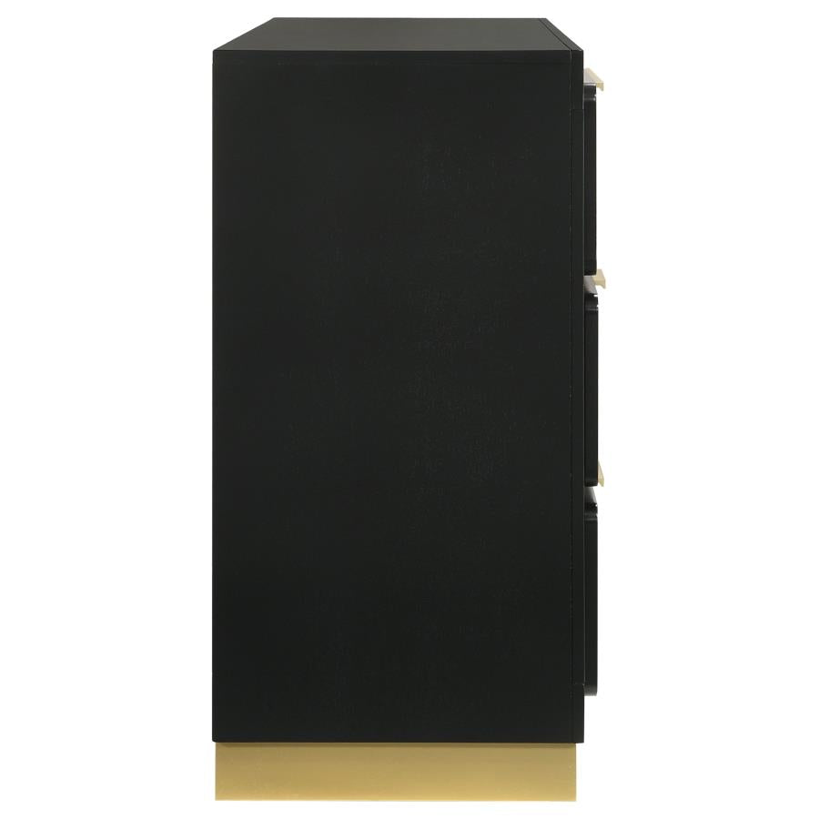 Caraway 6-drawer Dresser Black - 224783