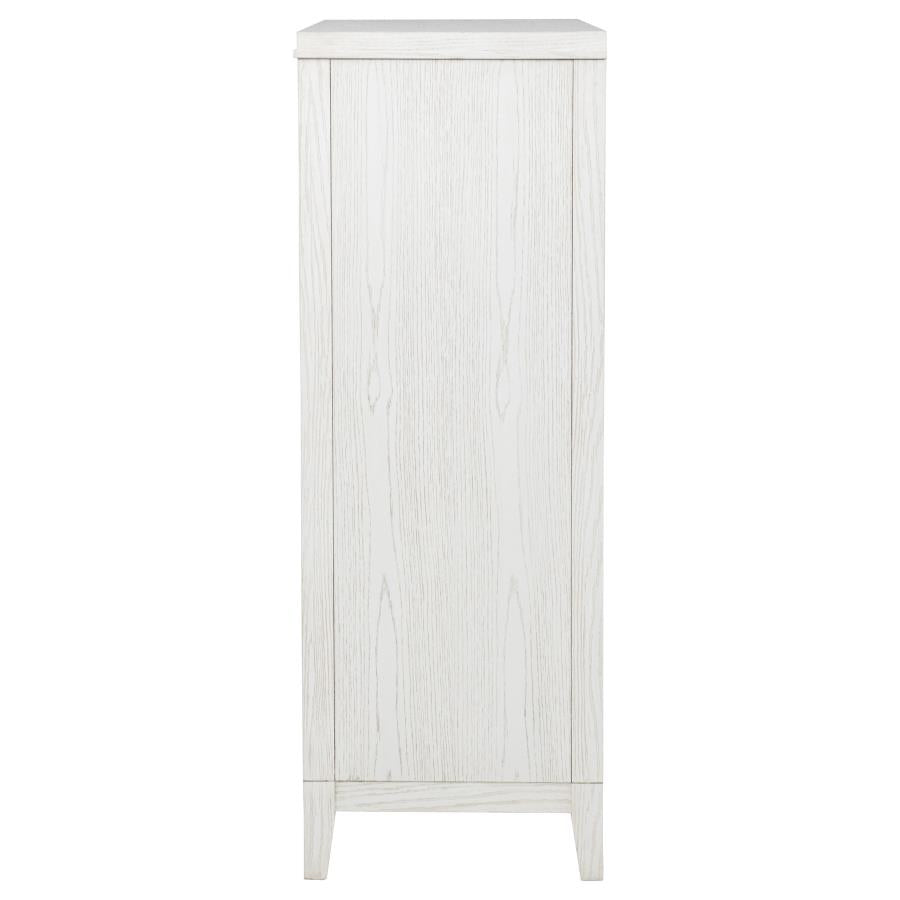 Marielle 5-drawer Bedroom Chest Distressed White - 224845