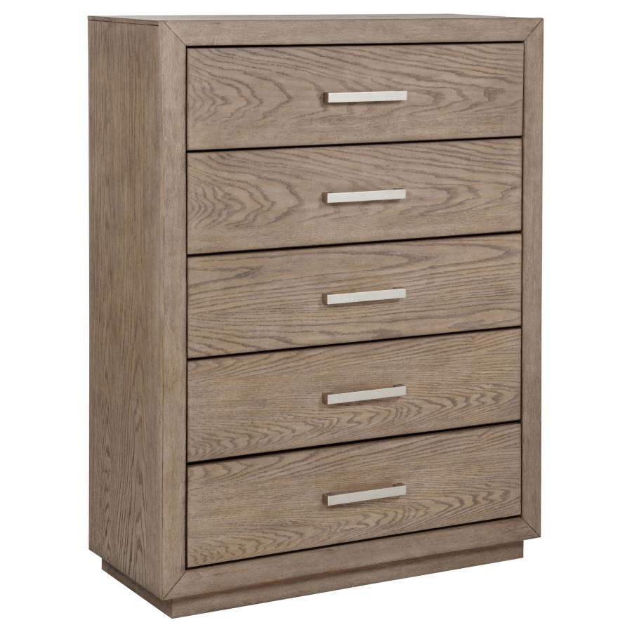 Kenora 5-piece California King Bedroom Set Barley Brown - 224850KW-S5