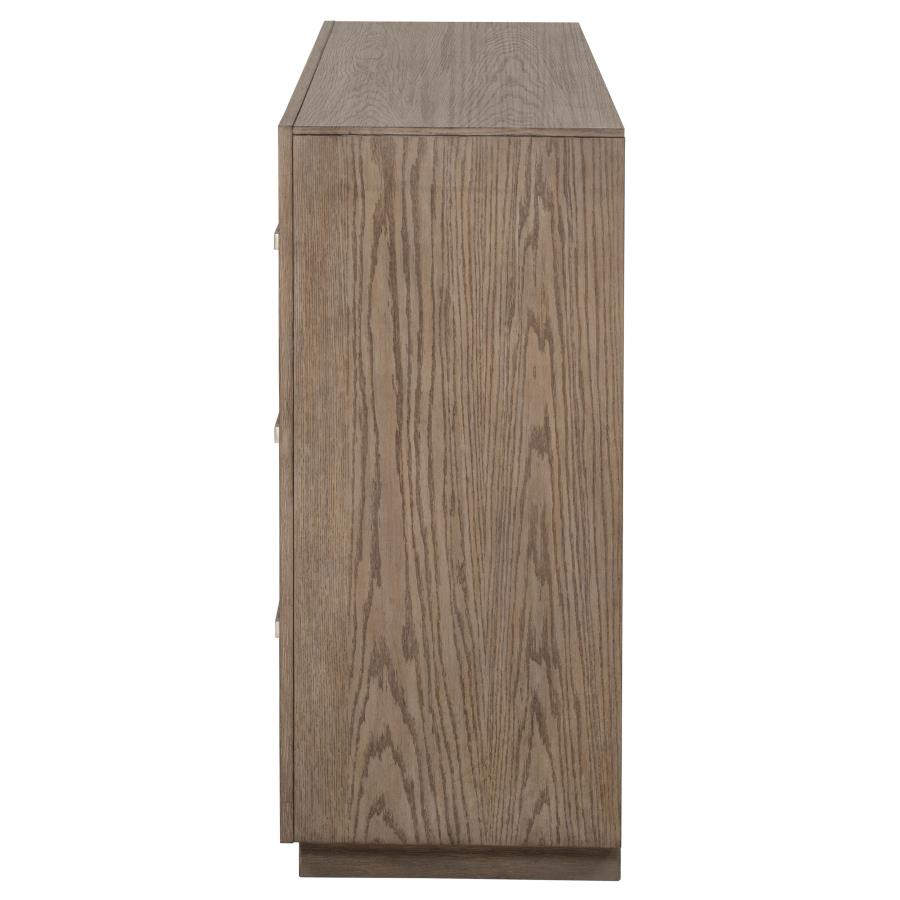 Kenora 6-drawer Dresser Barley Brown - 224853