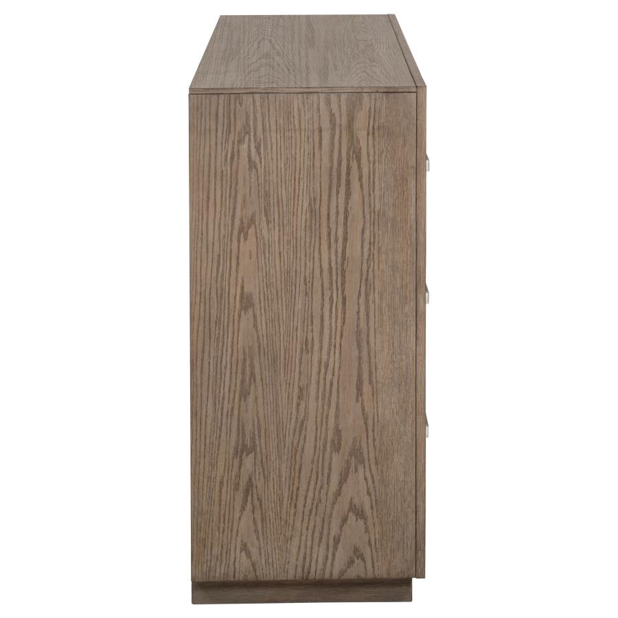 Kenora 6-drawer Dresser Barley Brown - 224853