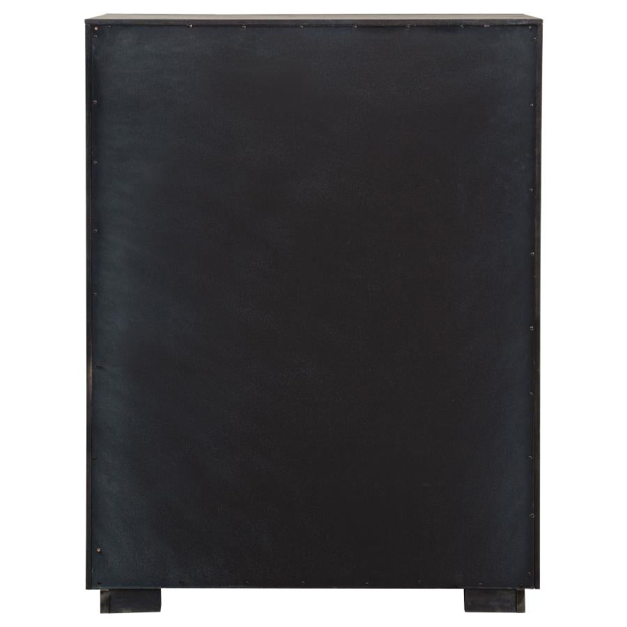 Kenora 5-drawer Bedroom Chest Barley Brown - 224855