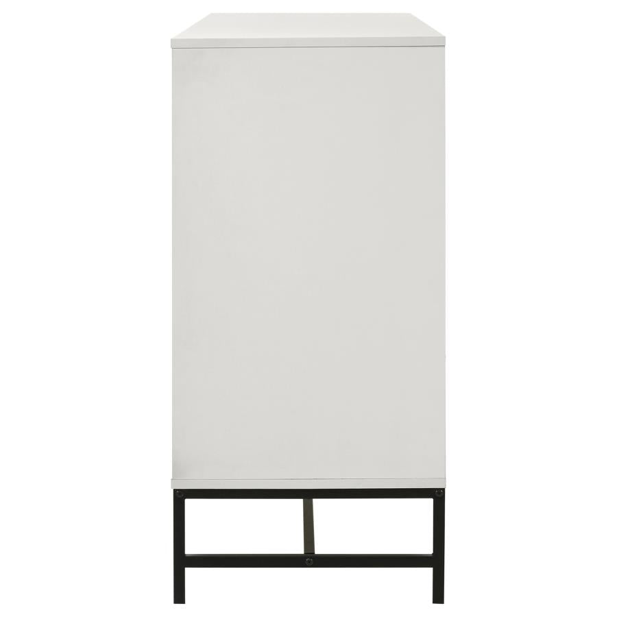 Sonora 6-drawer Bedroom Dresser White - 224863
