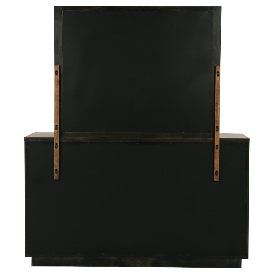 Terrace 6-drawer Dresser and Mirror Ash Brown - 224903M