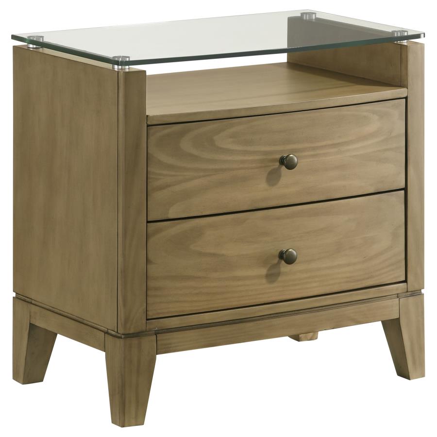 Granada 5-piece Queen Bedroom Set Natural Pine - 224921Q-S5