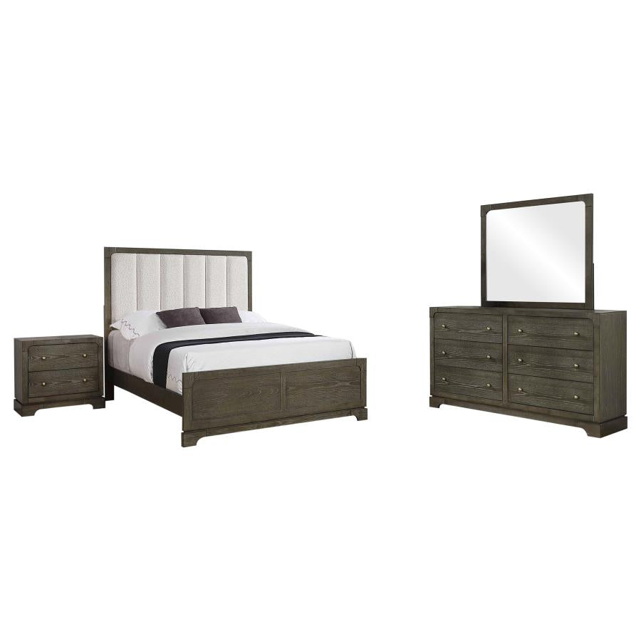 Gran Park 4-piece California King Bedroom Set Dark Cocoa - 224930KW-S4