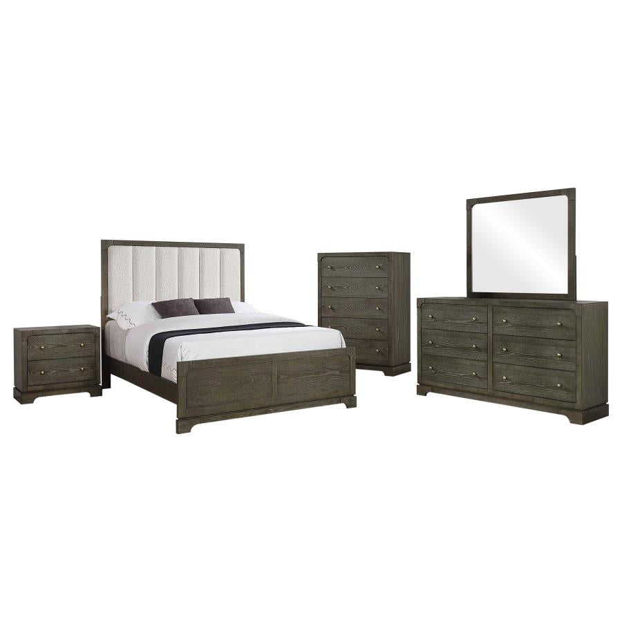 Gran Park 5-piece California King Bedroom Set Dark Cocoa - 224930KW-S5