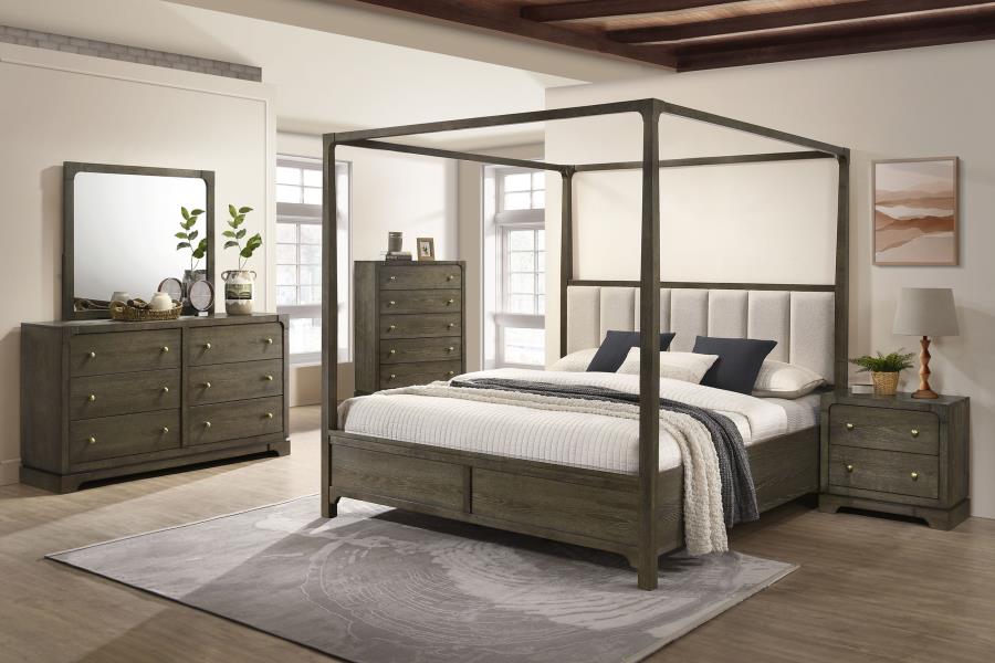 Gran Park 5-piece California King Bedroom Set Dark Cocoa - 224931KW-S5