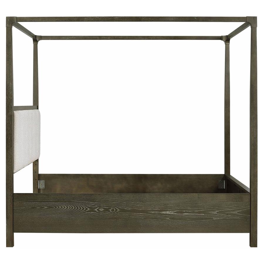 Gran Park Queen Canopy Bed Dark Cocoa - 224931Q