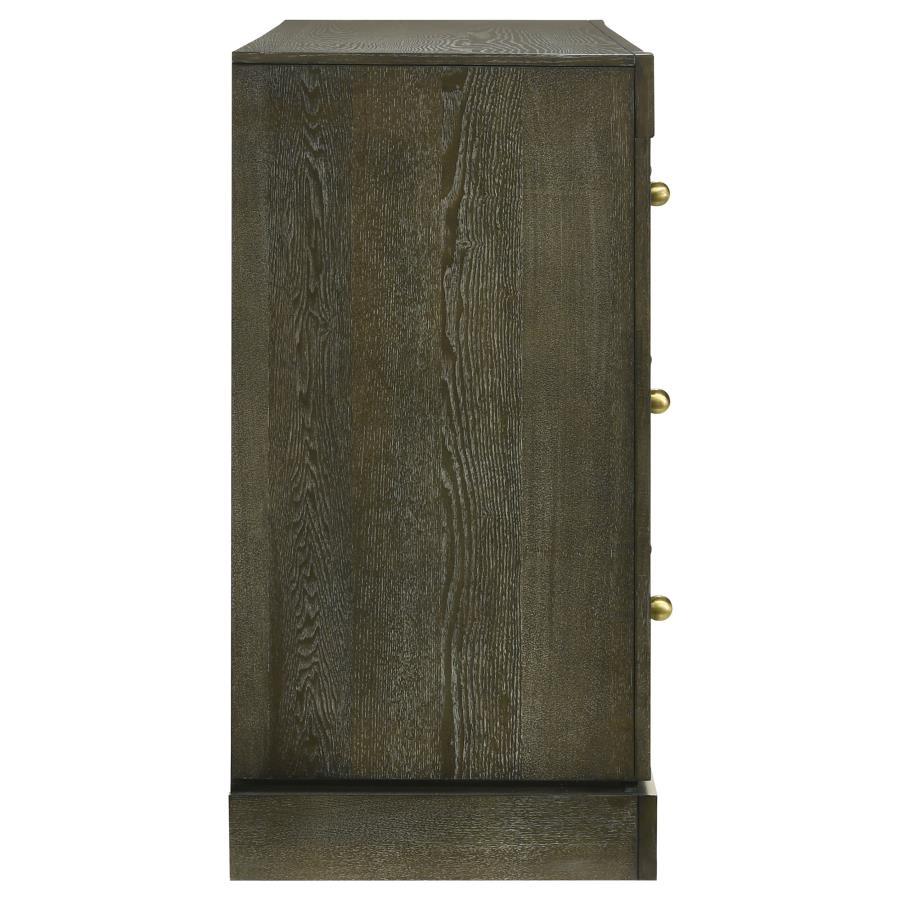 Gran Park 6-drawer Dresser Cabinet Dark Cocoa - 224933