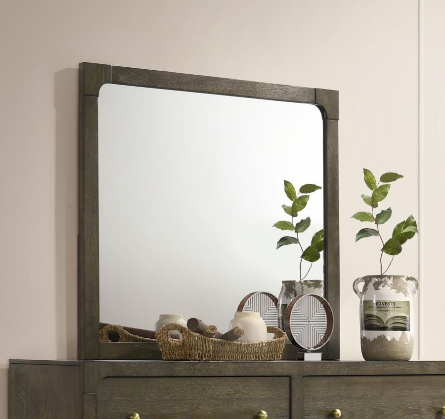 Gran Park Dresser Mirror Dark Cocoa - 224934
