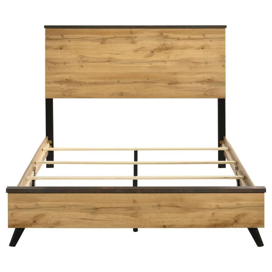 Kaywood 52-inch Queen Panel Bed Natural Pine - 225001Q