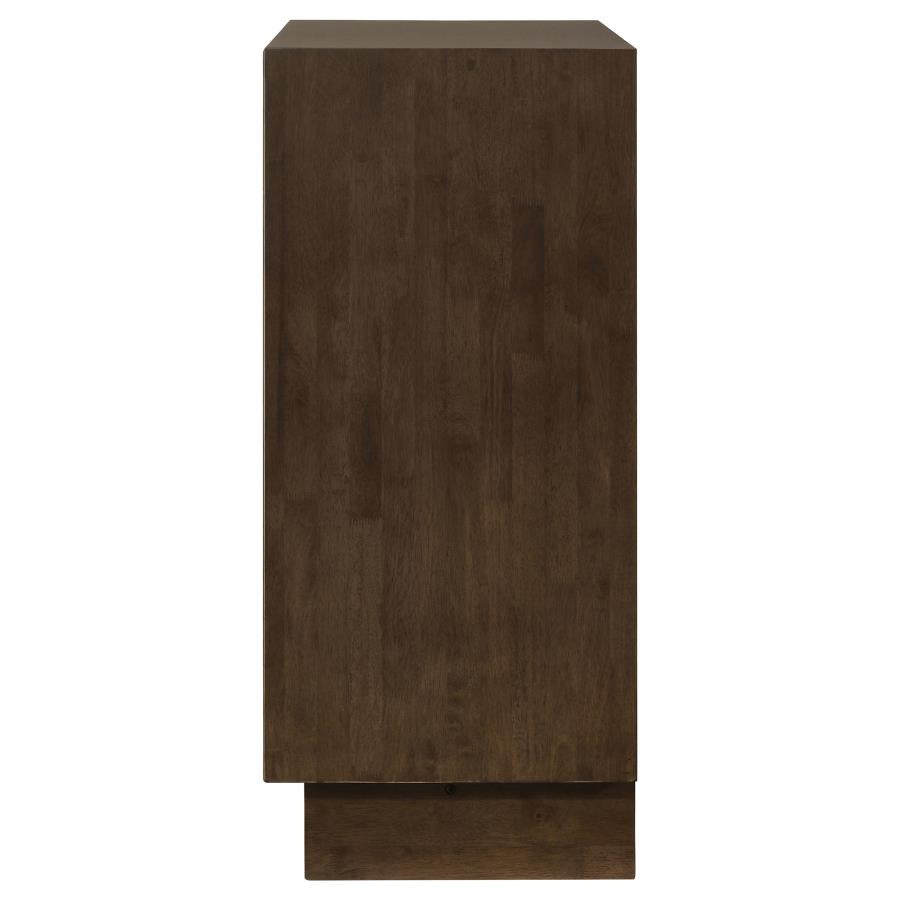 Glenwood 4-drawer Chest of Drawers Warm Brown - 225015