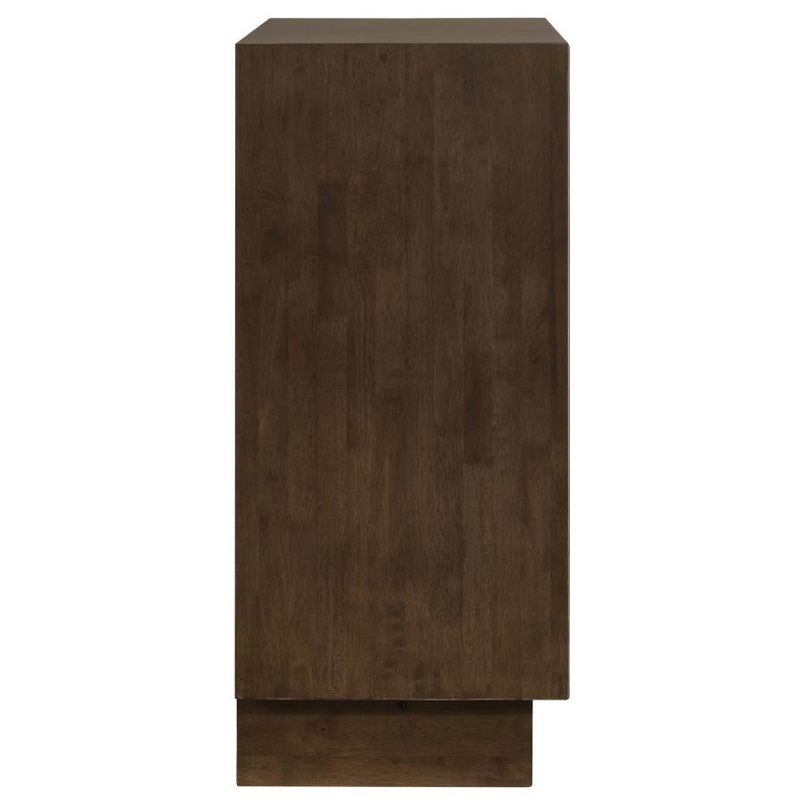 Glenwood 4-drawer Chest of Drawers Warm Brown - 225015