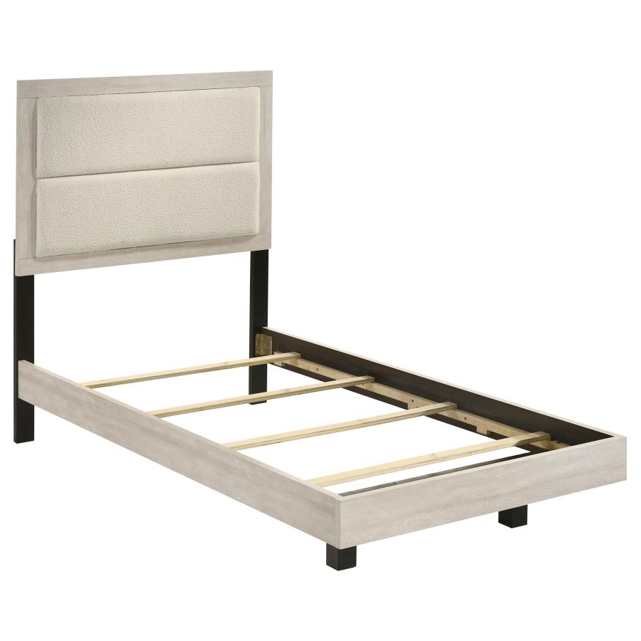 Trenton 4-piece Twin Bedroom Set Rustic Cream - 225061T-S4
