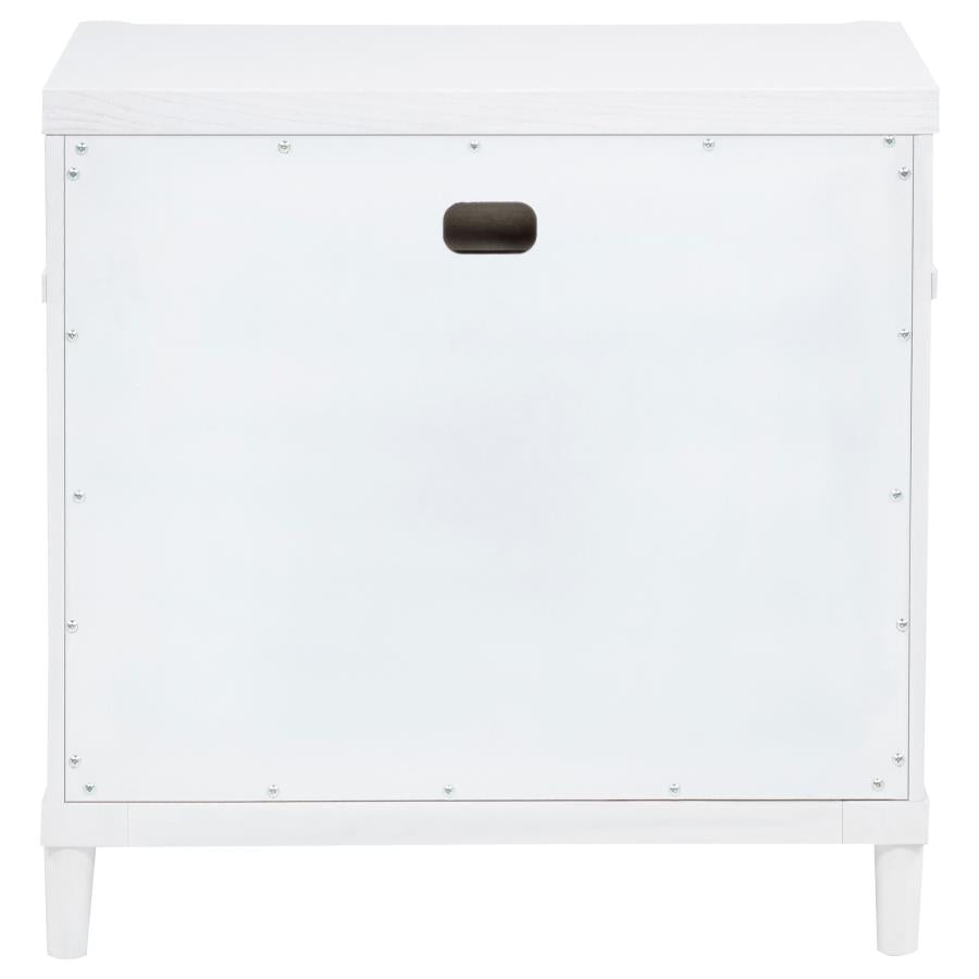 Gracemont 3-drawer Bedroom Nightstand Bedside Table White - 225072