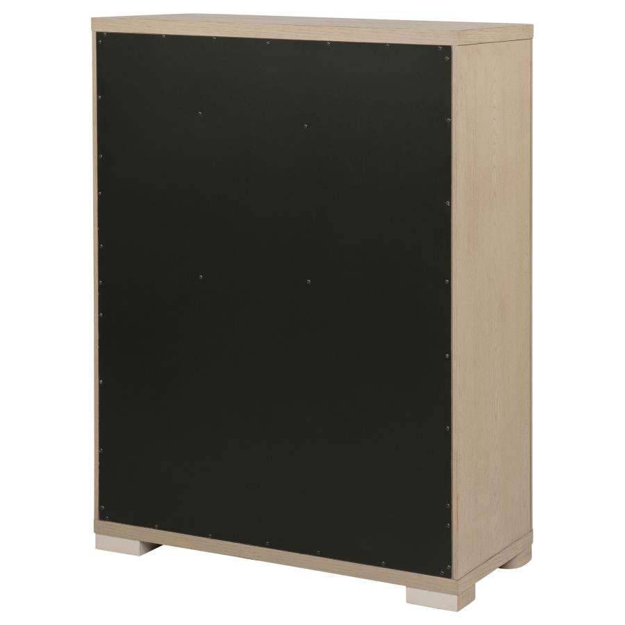 Ladera 5-drawer Bedroom Chest of Drawers Light Elm - 225085