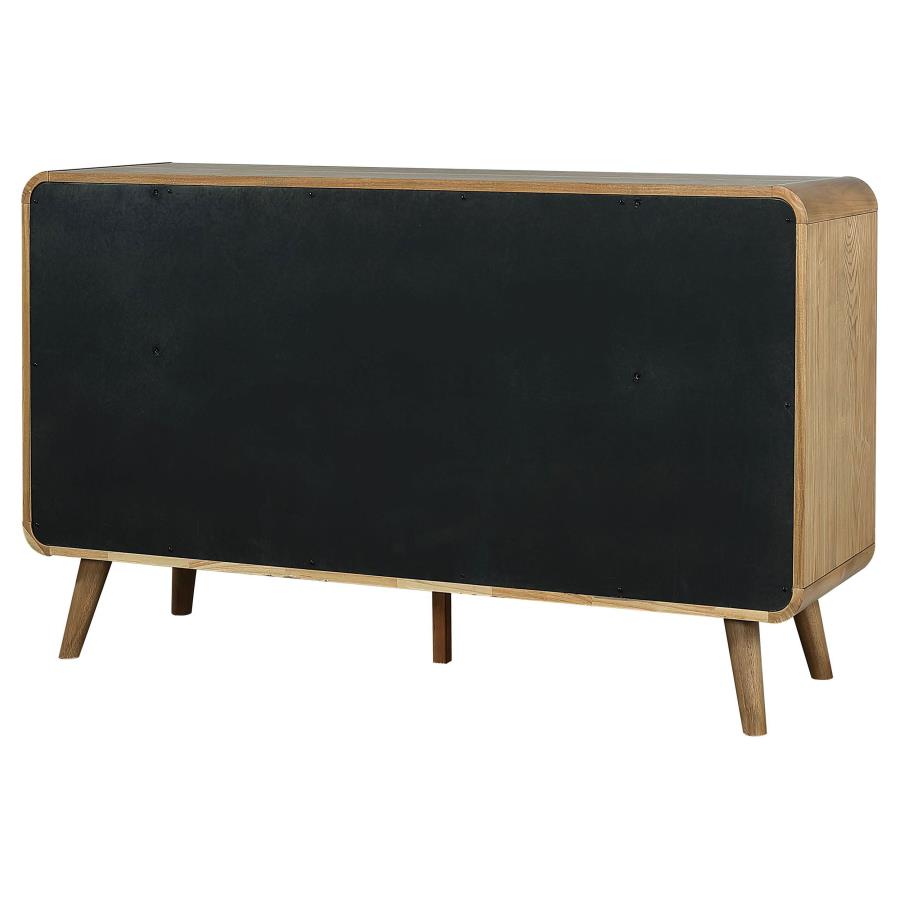 Robyn 6-drawer Bedroom Dresser Light Ash - 225093