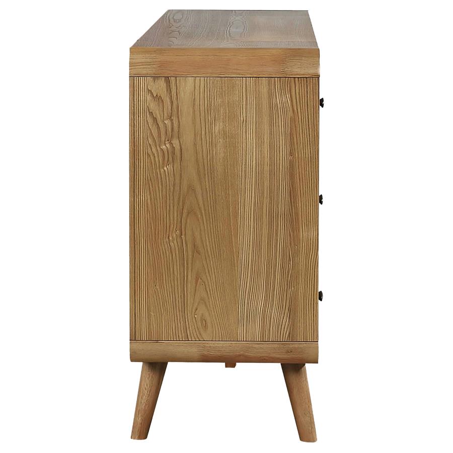 Robyn 6-drawer Bedroom Dresser Light Ash - 225093