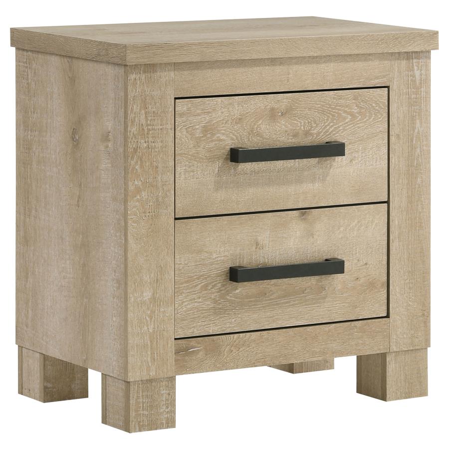 Oakglen 4-piece Queen Bedroom Set Weathered Oak - 225101Q-S4