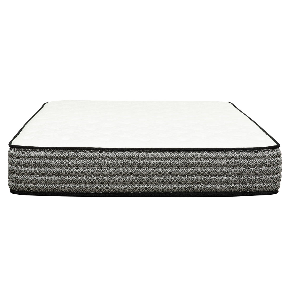 12" Premium Hybrid Mattress In A Box Soft Gel Memory Foam Top With Cooling Technology - Gray / White - Queen