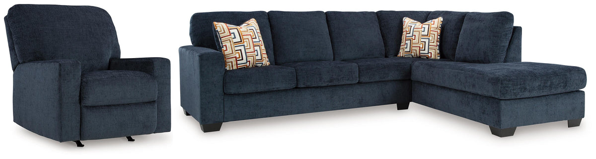 Aviemore 2-Piece Sectional and Recliner - 24303U6
