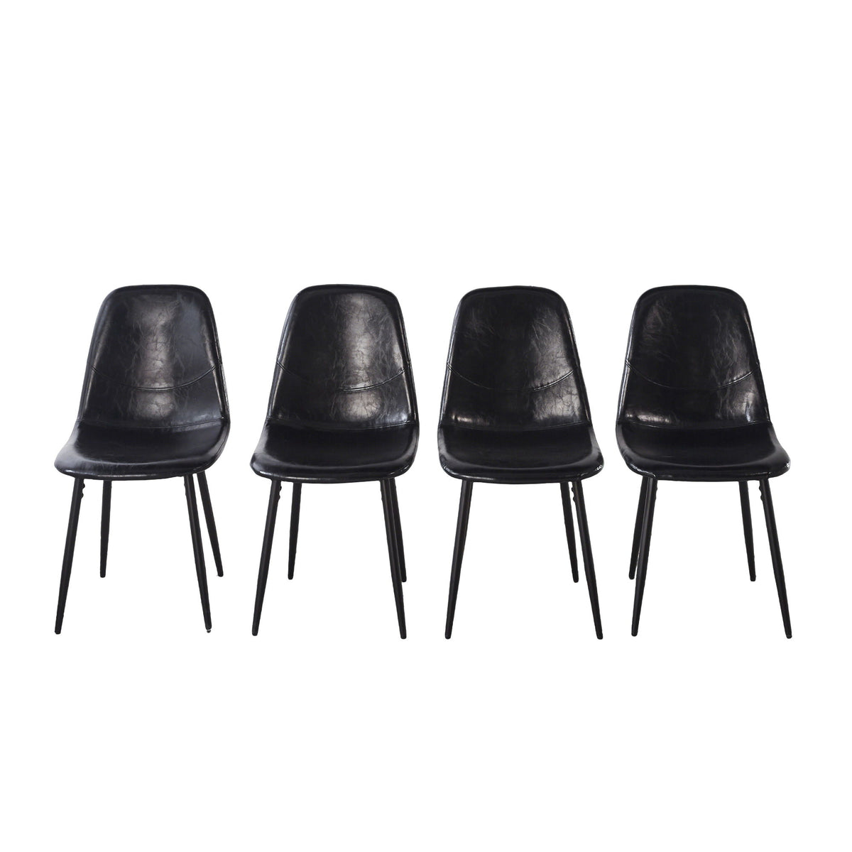 Dining Chairs (Set of 4) - Black