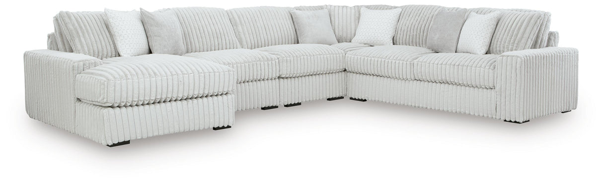 Stupendous 5-Piece Sectional with Chaise - 25903S8