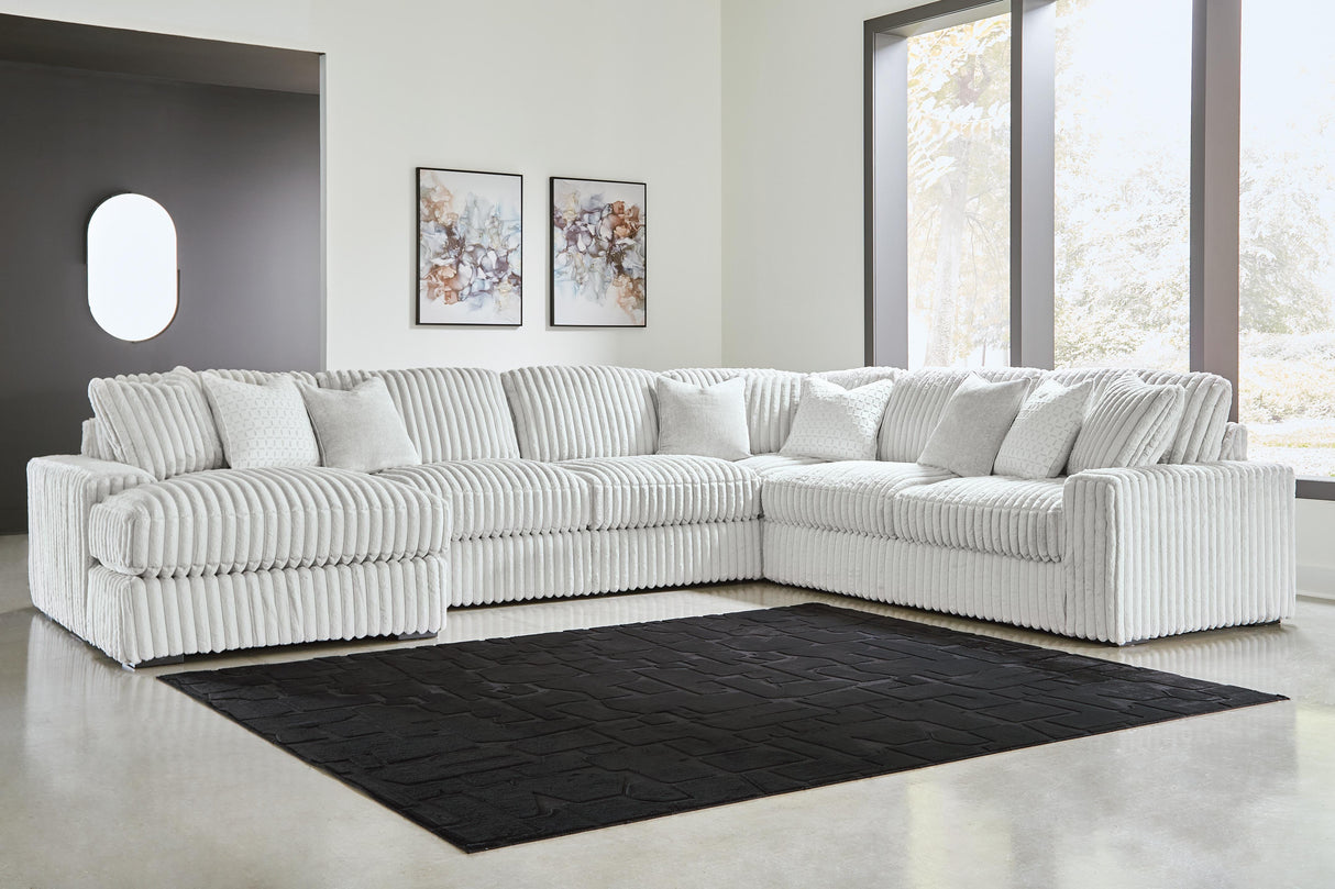 Stupendous 5-Piece Sectional with Chaise - 25903S8