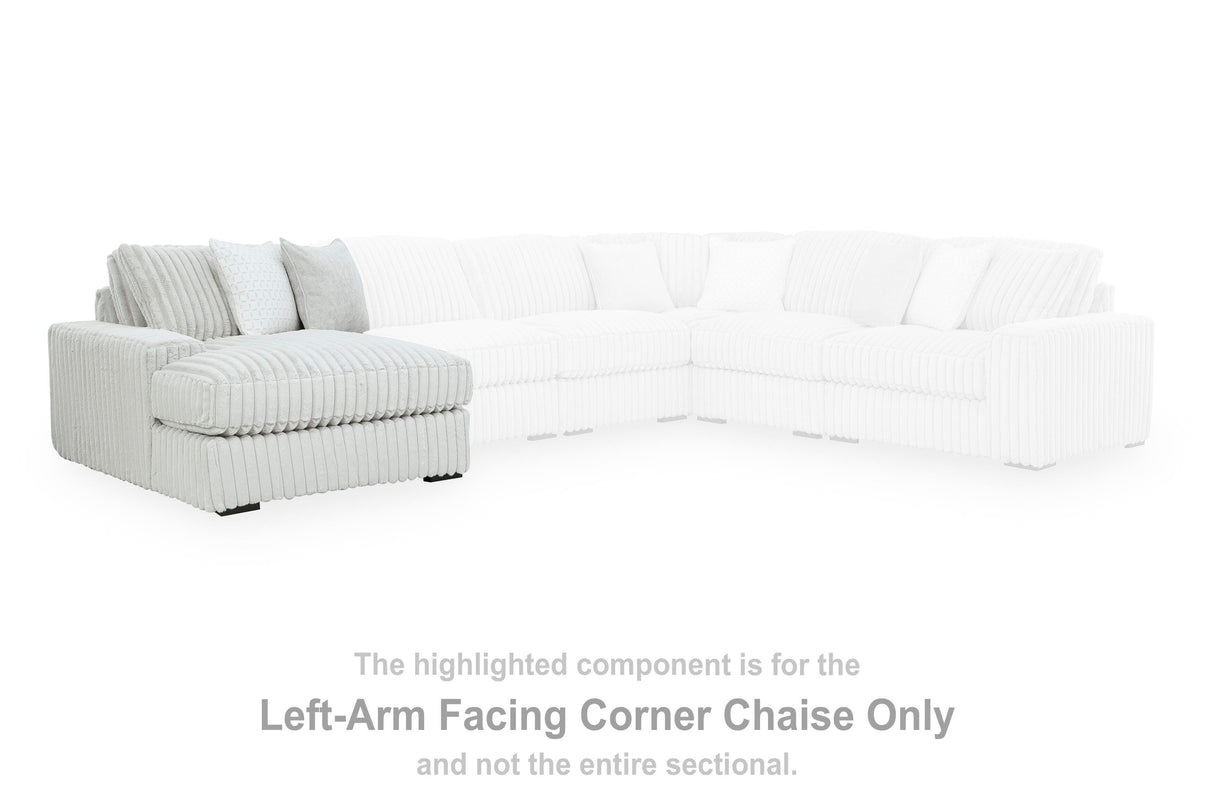 Stupendous Left-Arm Facing Corner Chaise - 2590316