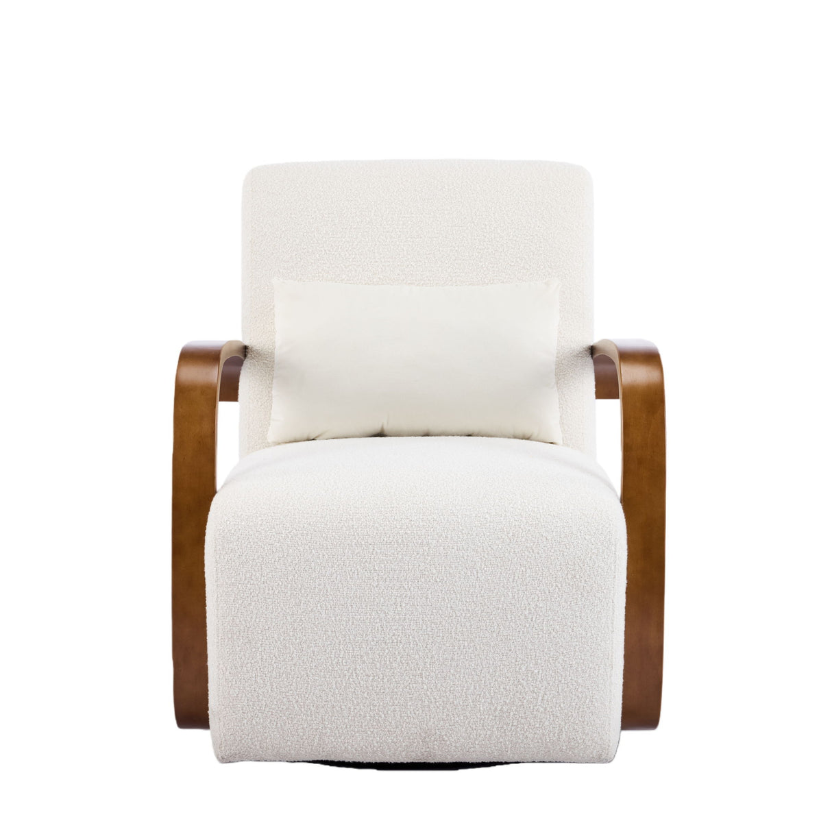Swivel Accent Rotatable Ergonomic Single Chair For Living Room