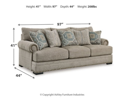 Galemore Sofa, Loveseat, Oversized Chair and Ottoman - 27004U3