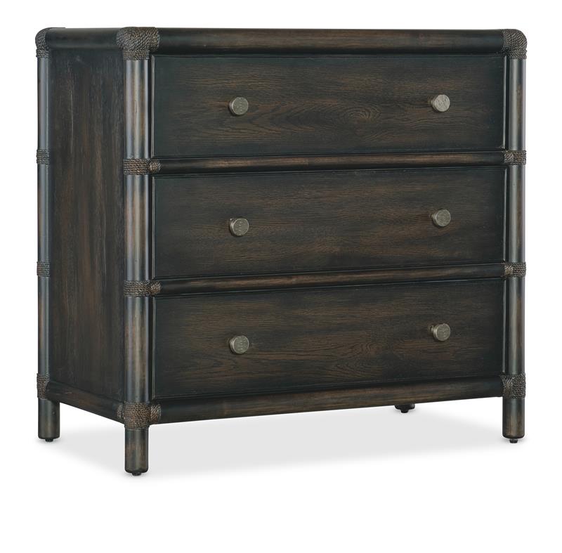 Retreat Pole Rattan Nightstand - 6950-90216-99