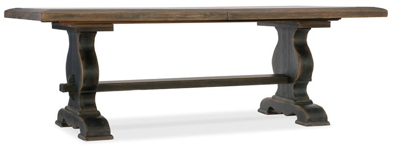 Bandera 86in Table with 2-18in Leaves - 5960-75200-BRN