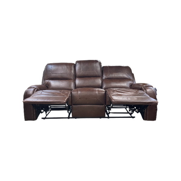 S801-300 Dodds Saddle Brown Reclining Sofa - S801-300