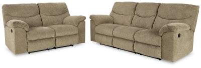 Alphons Reclining Sofa and Loveseat - 28202U1