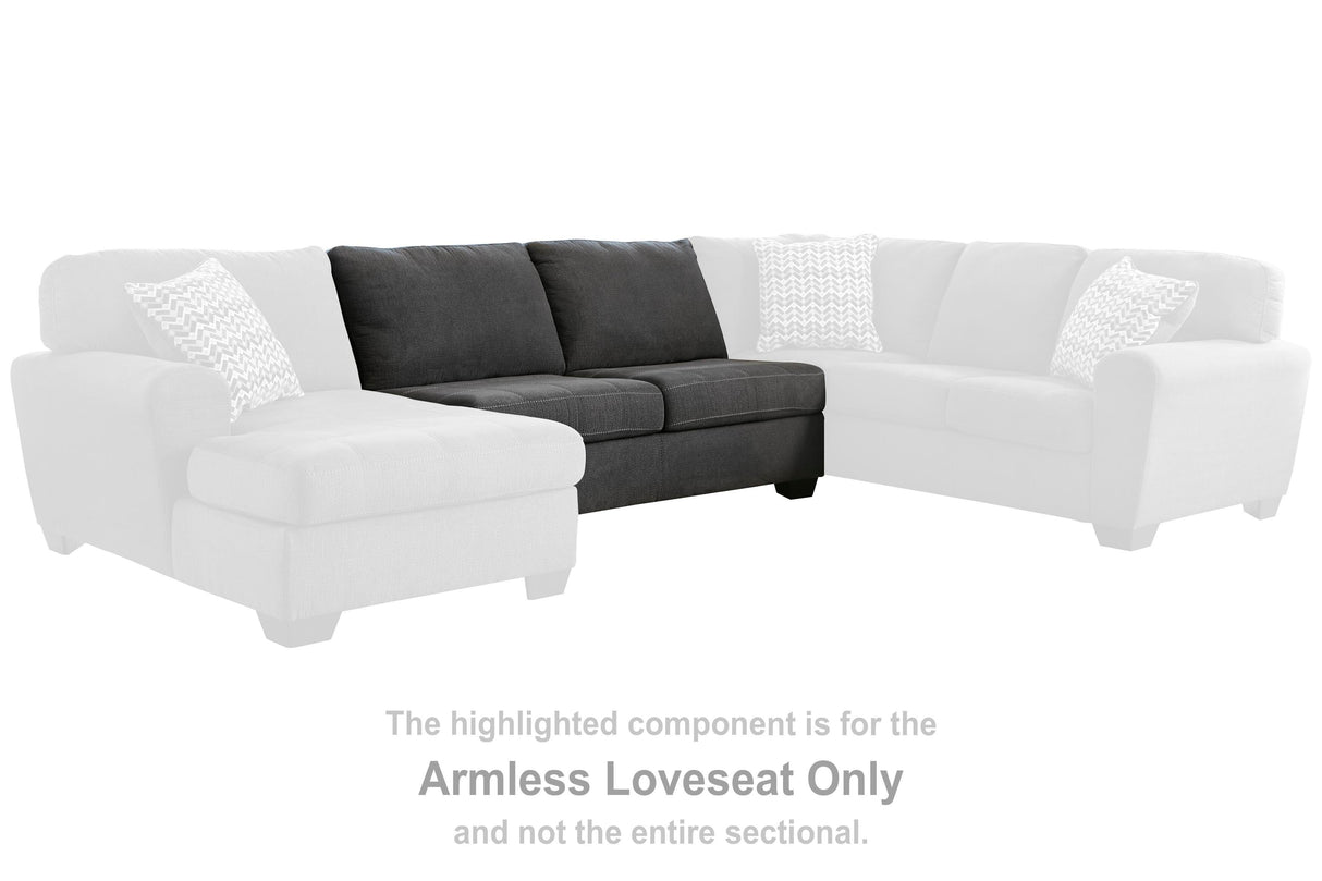 Ambee Armless Loveseat - 2862034