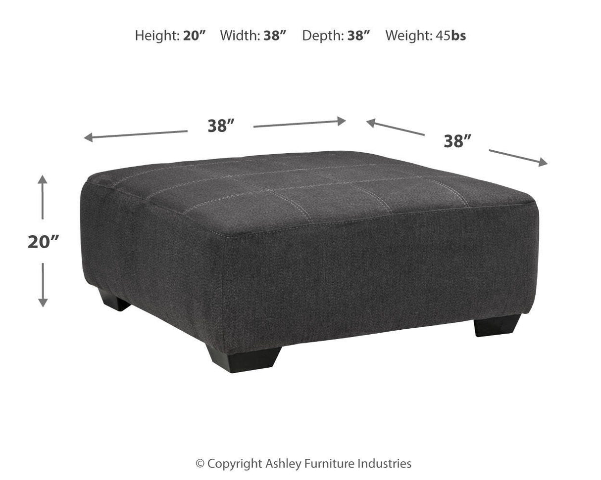 Ambee Oversized Accent Ottoman - 2862008