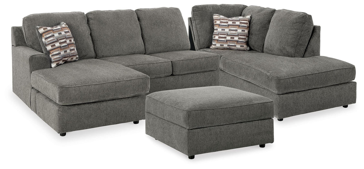 O'Phannon 2-Piece Sectional and Ottoman - 29402U2
