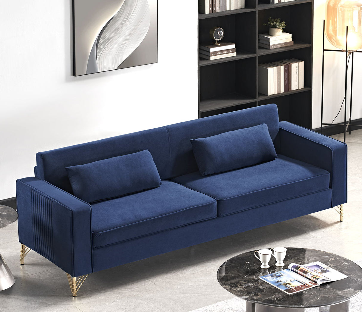 Aesthetic 3 Seater Couch With Classic Modern Appeal And Luxurious Soft Comfort