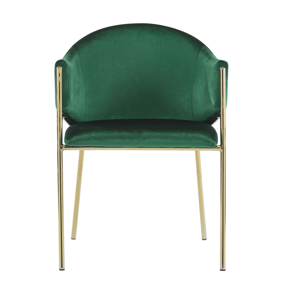 Modern Upholstered Dining Chair With Frame And