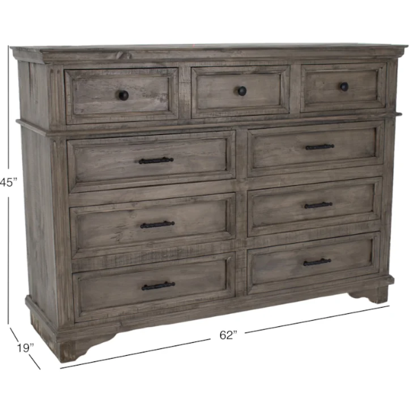 VB CHARLESTON GRANITE DRESSER - CHARD