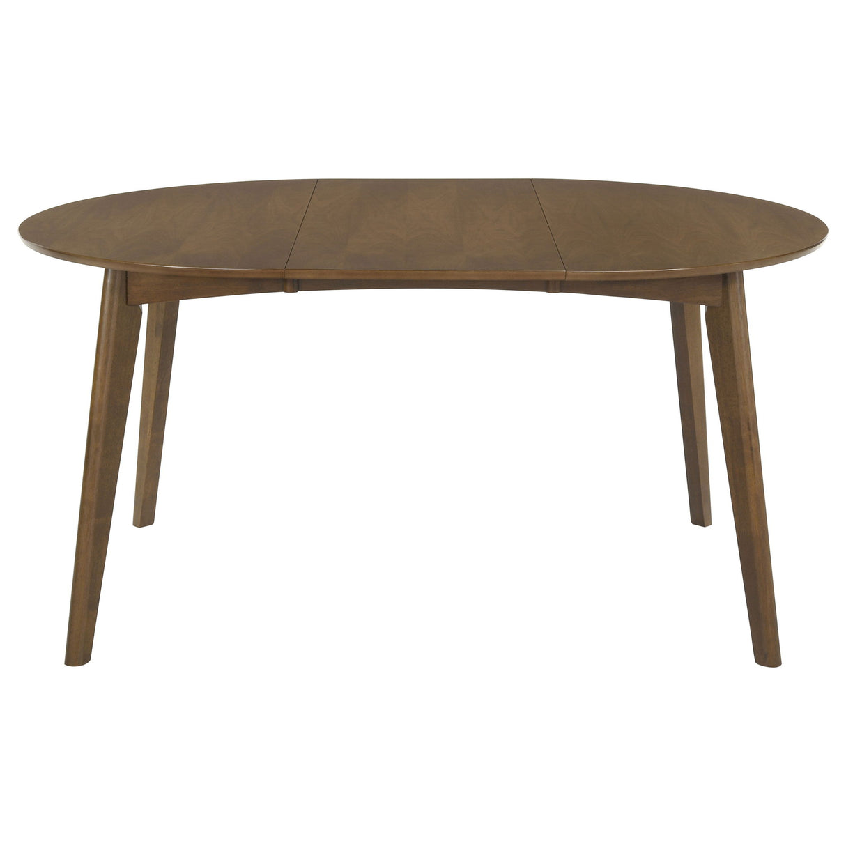 Thomson - Oval Dining Table With Removable Leaf - Walnut